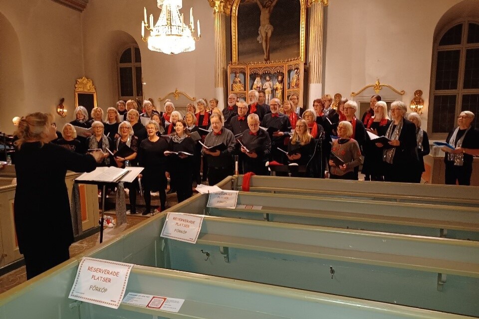 Vox Communis julkonsert är i Algutsrums kyrka den 4 december.