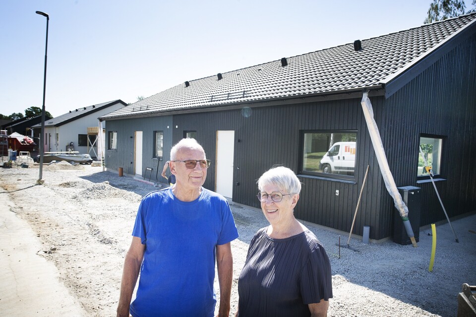 I månadsskiftet juli/augusti går flyttlasset från Torsgatan till Kromringen för Birger och Hanna-Lena Persson.