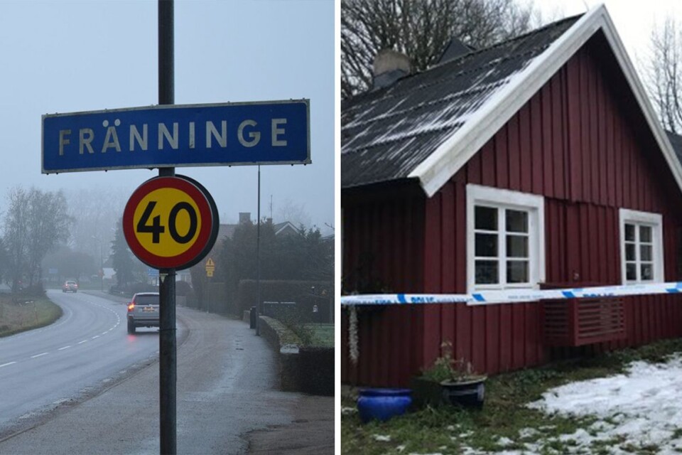 Brutala rån i Fränninge och väster om Brösarp.