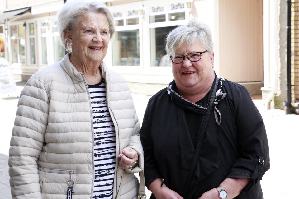 Birgitta Friberg och Mona Erlandsson.