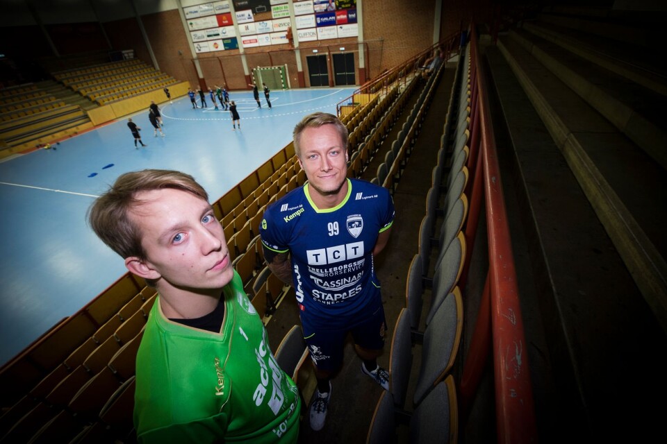 Rasmus Dovsjö och Max Falkman, två nyckelspelare för Kuststadens HK.