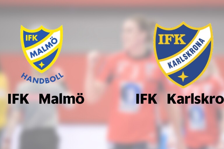 Formsvaga IFK Karlskrona mot IFK Malmö