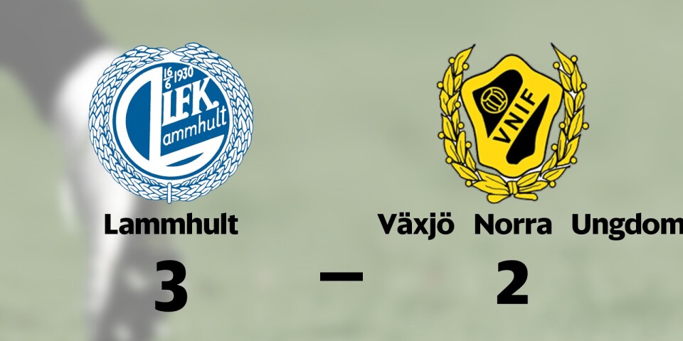 IFK Lammhult vann mot Växjö Norra Ungdom