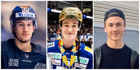 Filip Nordberg, Filip Eriksson och Jacob Sagadin ska spela med Juniorkronorna.