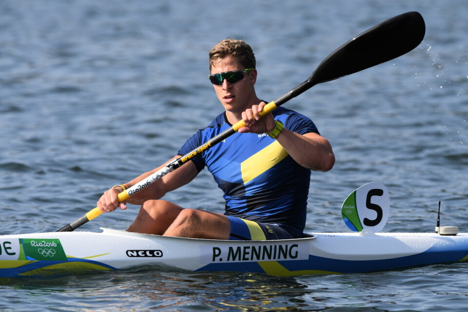 Petter Menning tog ett överraskande EM-guld i kanot. Arkivbild.