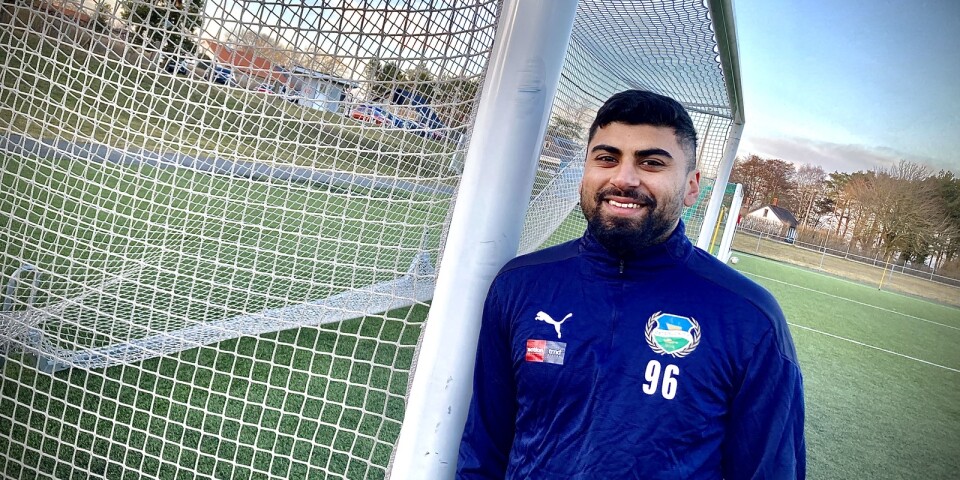 Förra säsongen var händelserik för Bassam Ahmad, som nu för tredje gången har skrivit på för Österlen FF.