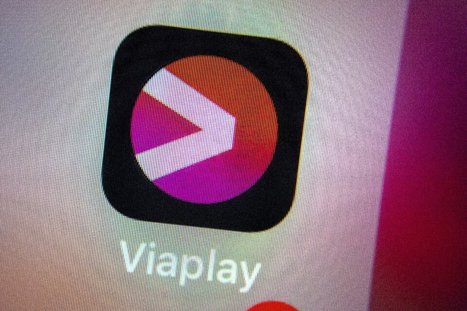 Nordic Entertainment Group (Nent) med streamingtjänsten Viaplay gör en stor nedskrivning. Arkivbild.