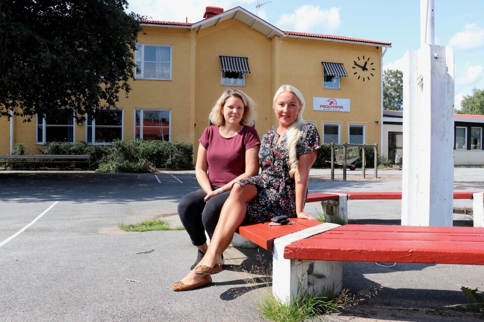 Enhetschefen Frida Kullberg och rektorn Tina Bågenhammar leder skolan sedan två år tillbaka.