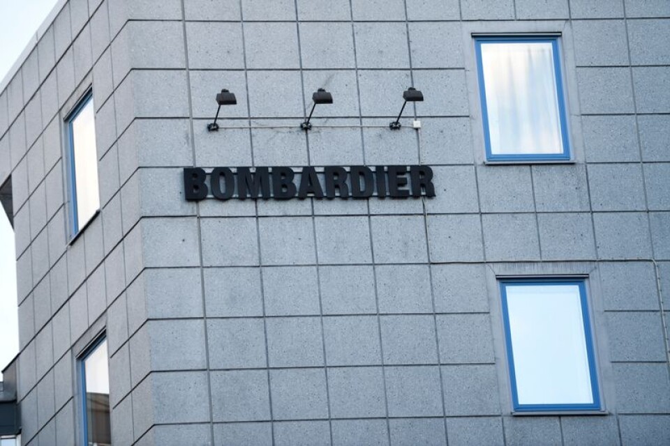 Bombardiers huvudkontor i Liljeholmen i Stockholm. Arkivbild