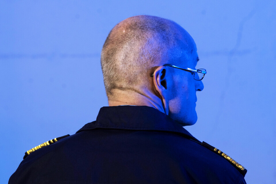Mats Löfving, regionpolischef i Stockholm, ser de 200 utdömda fängelseåren som ett viktigt steg i kampen mot gängvåld. Arkivbild.