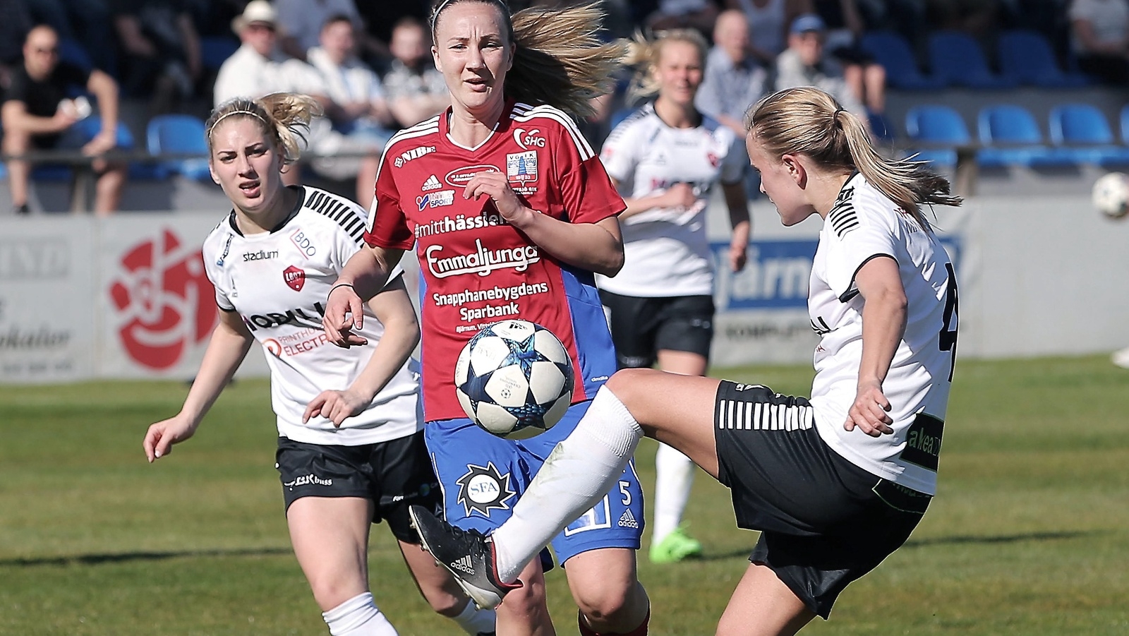 Emma Lundh är klar för spel i Vittsjö 2018...
Foto: Stefan Sandström