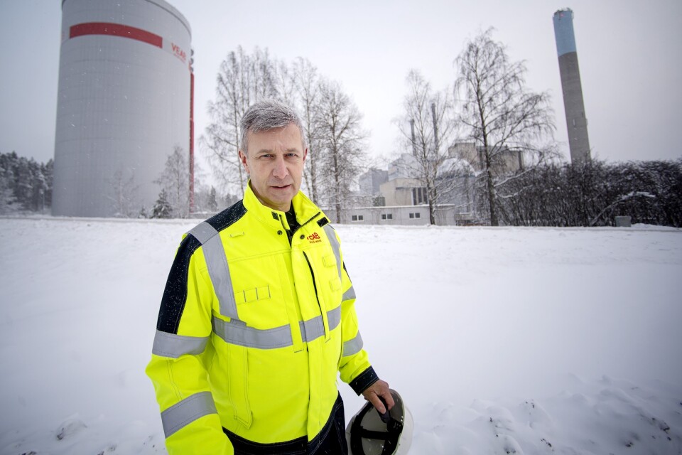 Erik Tellgren, vd på Växjö Energi.