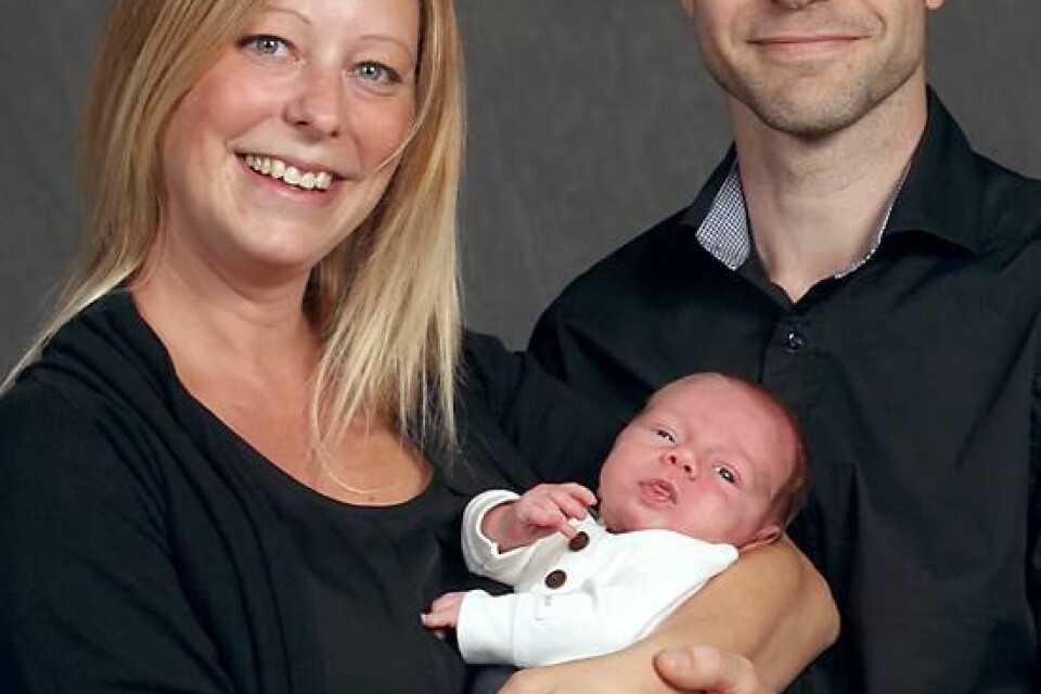 Christin Worwick och Linus Andersson, Lyckeby, fick den 4 maj en son Liam som vägde 3 090 g och var 48 cm.