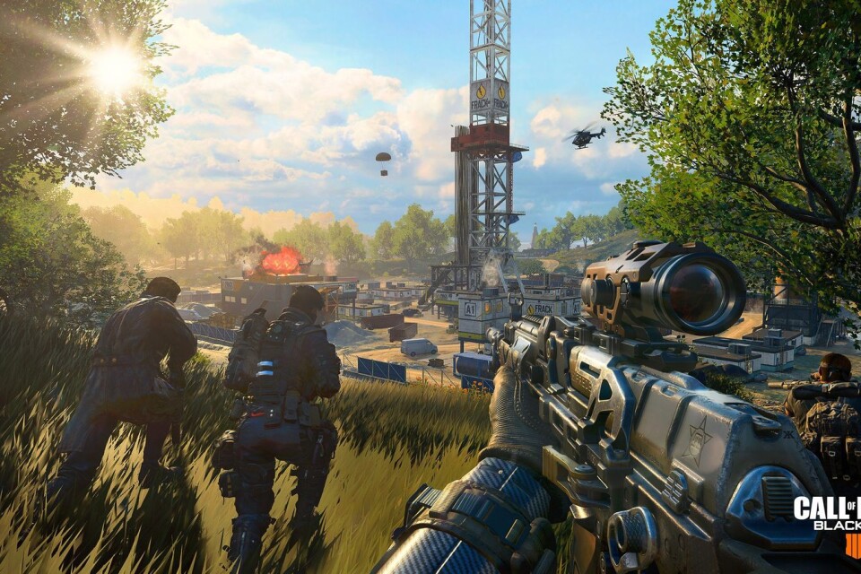 ”Call of duty: Black ops 4” har lockat fler köpare än svenskutvecklade ”Battlefield V”.