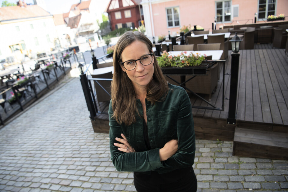 Frida Ganshed, verksamhetsledare på Gotlands förenade besöksnäring.