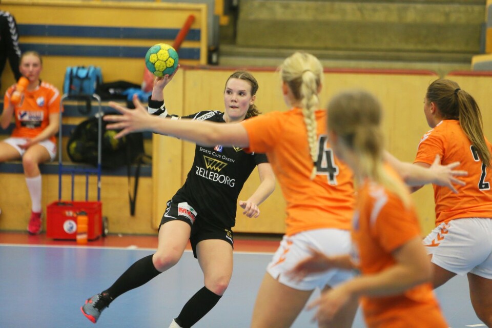 Klara Almgren gjorde åtta av HBK:s mål mot Eslövstjejerna. Arkivbild.
