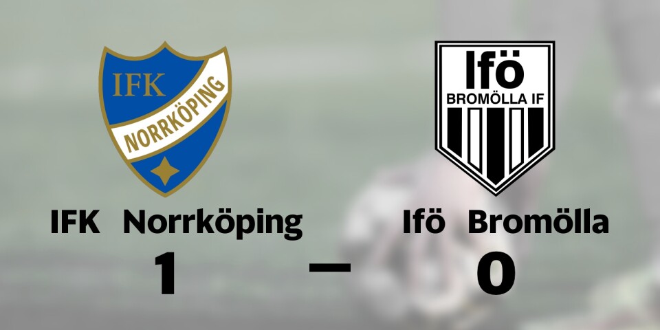 Sabina Ravnell matchhjälte för IFK Norrköping hemma mot Ifö Bromölla