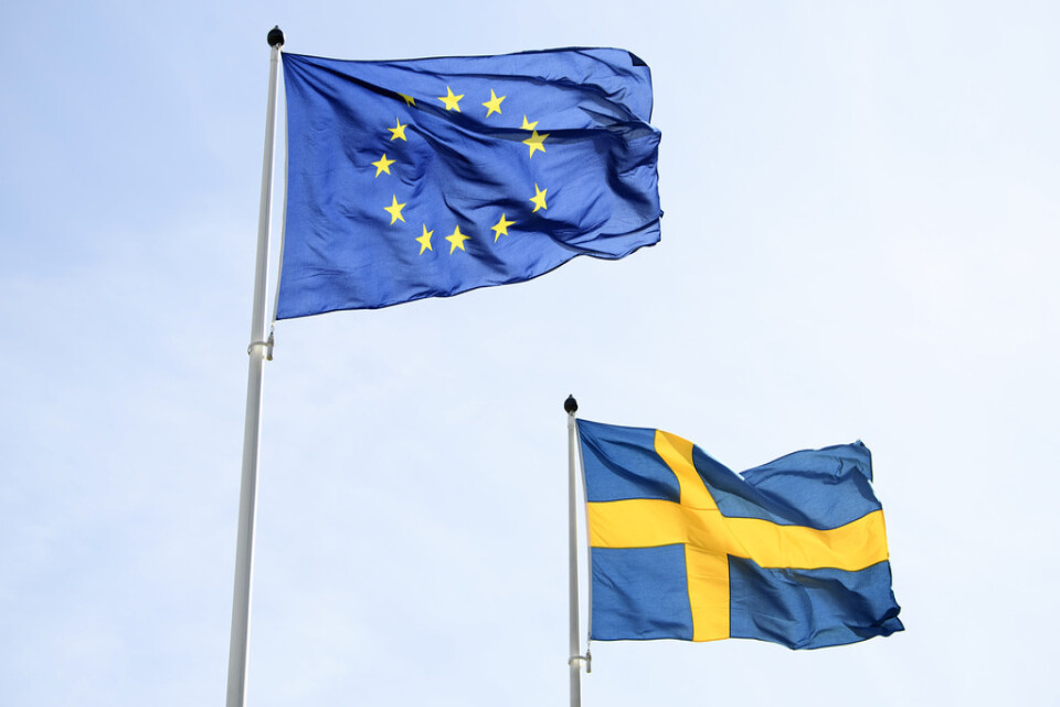 Aldrig tidigare har så pass få svenskar önskat ett utträde ur EU. Arkivbild.