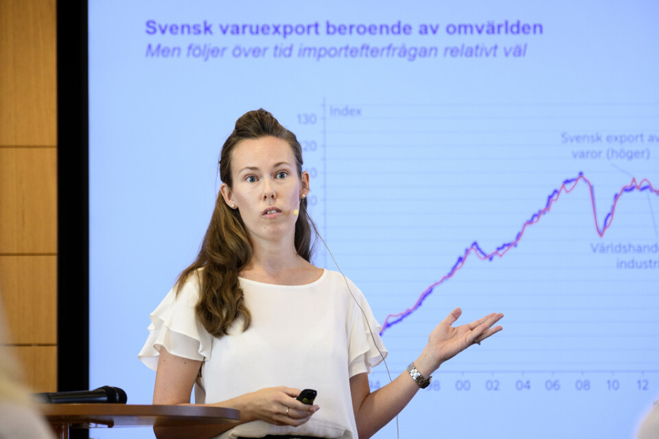 Susanne Spector, chefsanalytiker på Nordea, säger att man behöver "en bredare bild" av arbetsmarknaden än bara arbetslöshetsmåttet. Arkivbild.