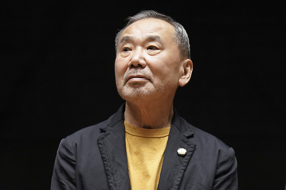 Den japanske författaren Haruki Murakami.