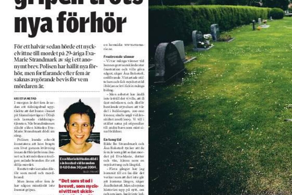 Kristianstadsbladet 29 juni 2009.