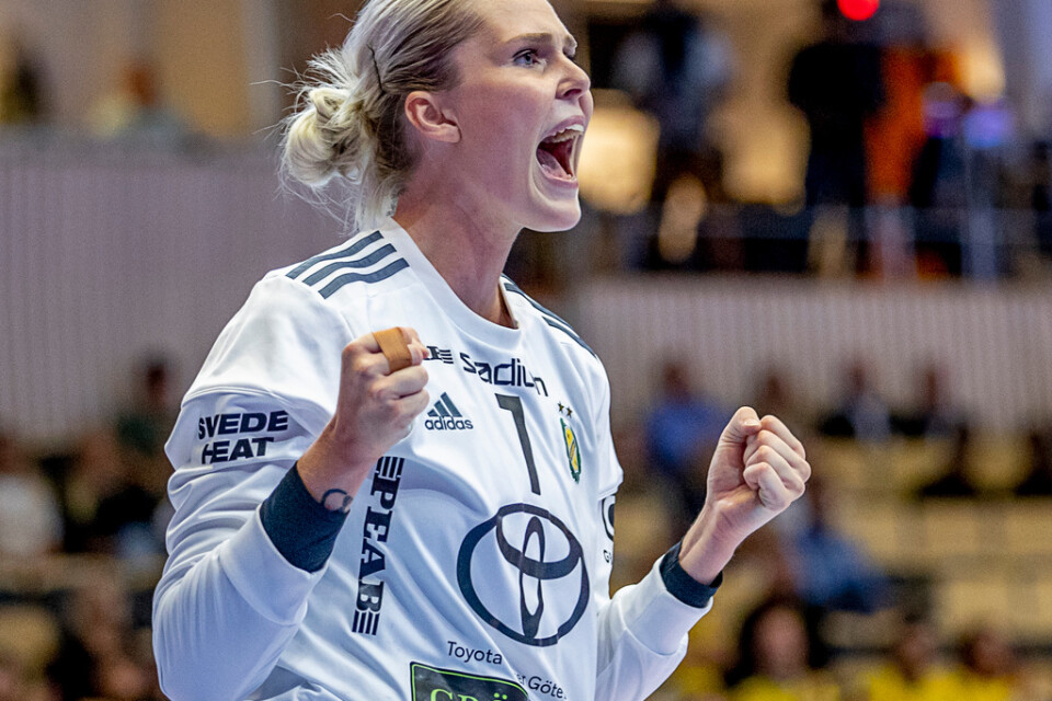 Sävehofs målvakt Sofie Börjesson är klar för norska Vipers Kristiansand. Arkivbild.