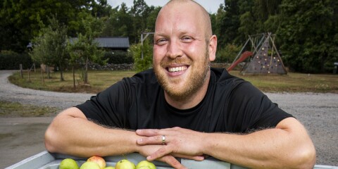 Samuel Dahlör driver Bredängs musteri och ciderbryggeri sedan 2014.