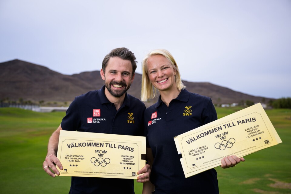 Anton Dahlberg och Lovisa Karlsson är klara för OS i Paris 2024.