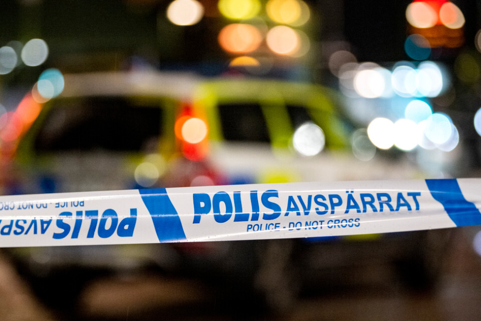 Två har anhållits efter att två personer hittades med skär- och stickskador i Eslöv under fredagskvällen. Arkivbild.