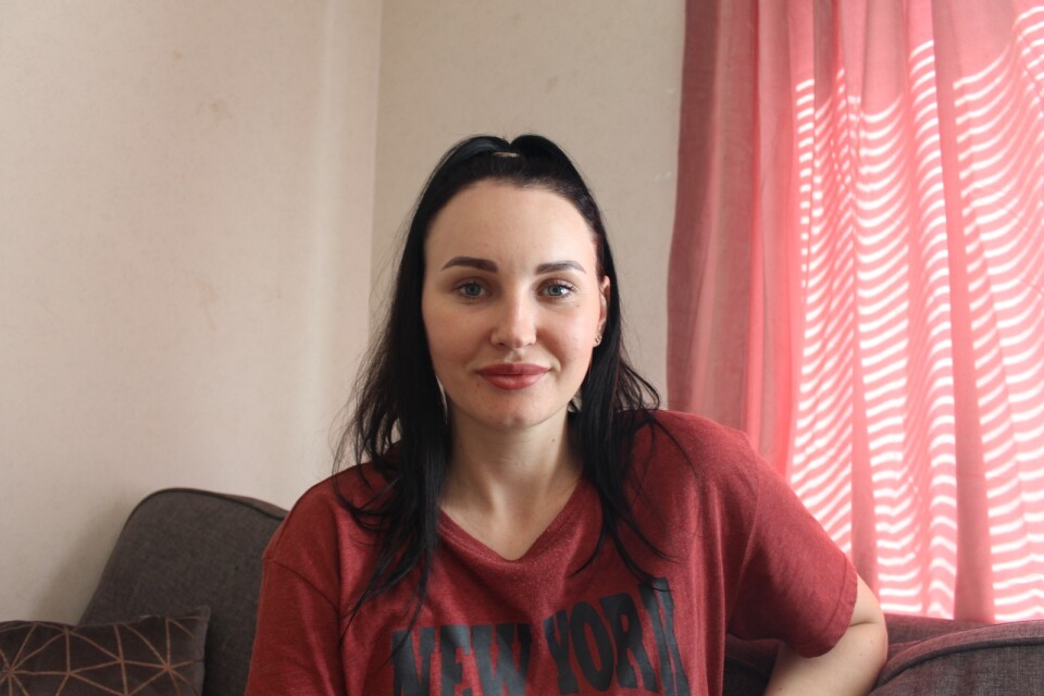 Iryna Petrova har tidigare bott på campingen i Hindås. Nu bor hon i Mölnlycke.