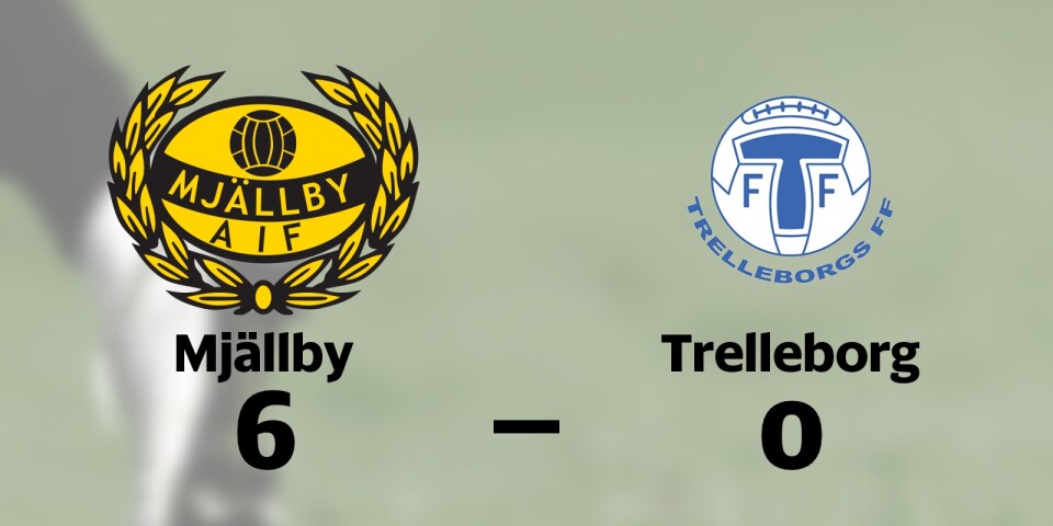 Efterlängtad seger för Mjällby – bröt förlustsviten mot Trelleborg