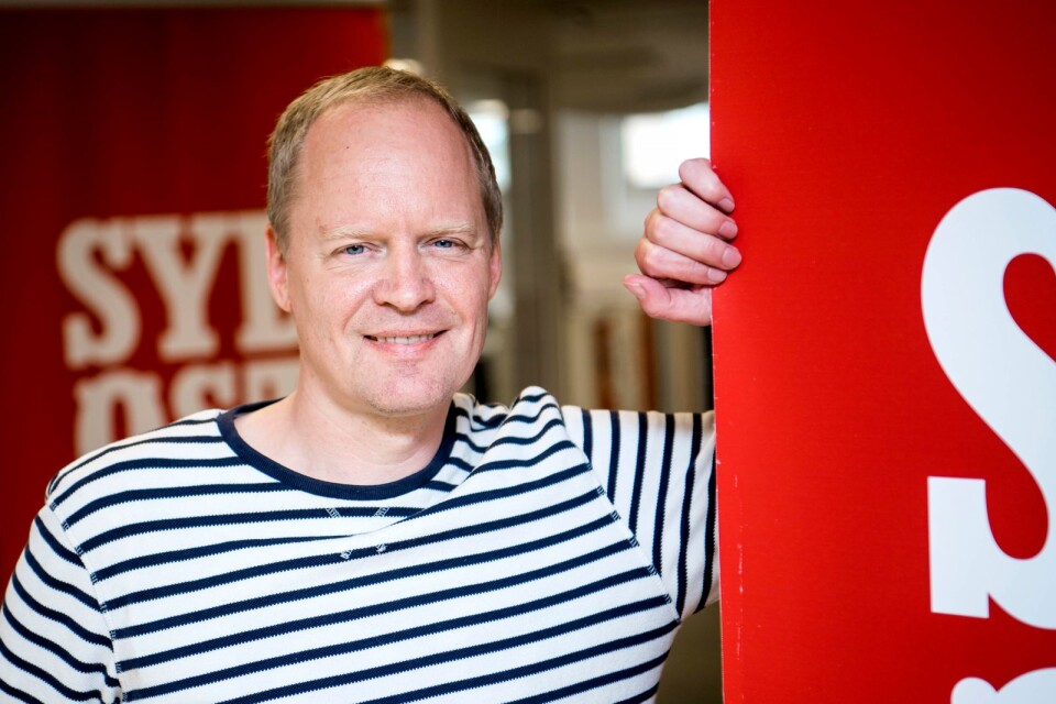 Sydöstrans chefredaktör Anders Nilsson.