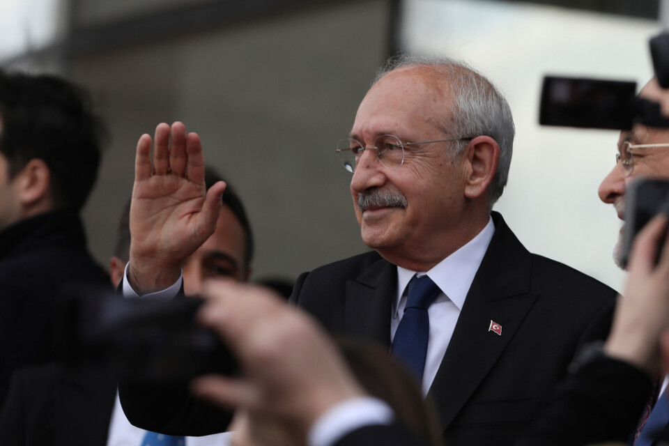 Kemal Kiliçdaroglu strax innan den sex partier starka turkiska oppositionskoalitionen nominerade honom till dess gemensamma kandidat inför valet i maj.