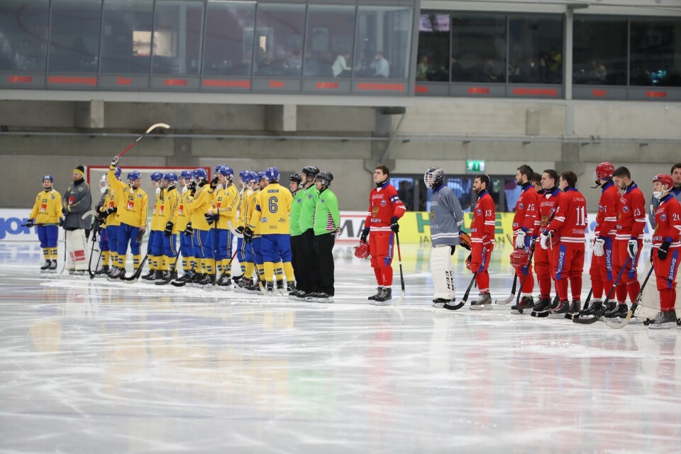 Sverige och Ryssland möttes i VM-finalen i Vänersborg 2019. Arkivbild.