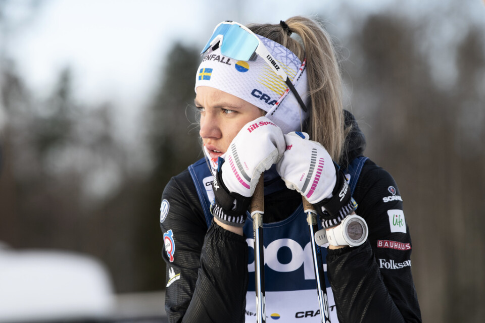 Linn Svahn siktar högt i Svenska skidspelen i Falun.