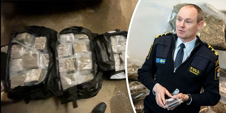 Erik Friberg, biträdande enhetschef Tullverkets kriminalavdelning, är väldigt nöjd med att sex personer nu åtalas för den omfattande narkotikahandeln.