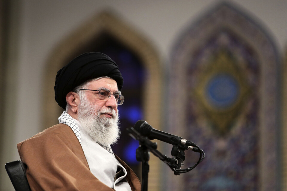 USA riktar nya sanktioner mot Iran, mot flera personer med kopplingar till ayatolla Ali Khamenei.