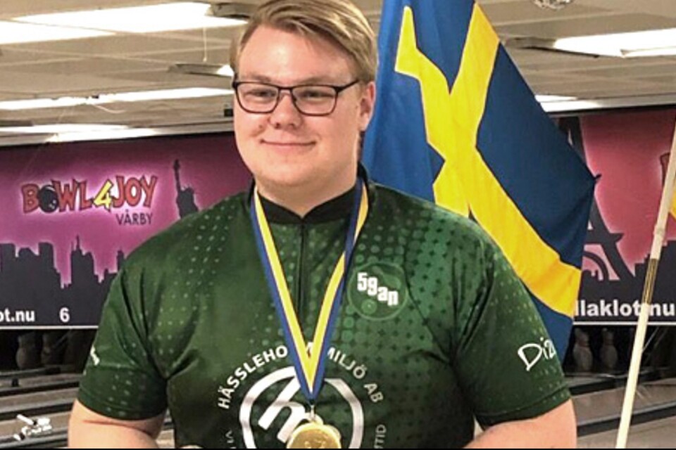 Eliaz Olsson blev överlägsen svensk mästare i juniorklassen. FOTO: JENNY OLSSON