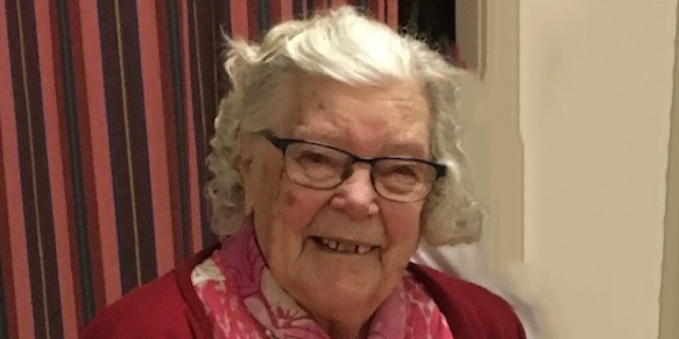 Karin fyller 105 år: ”Jag är lyckligt lottad”