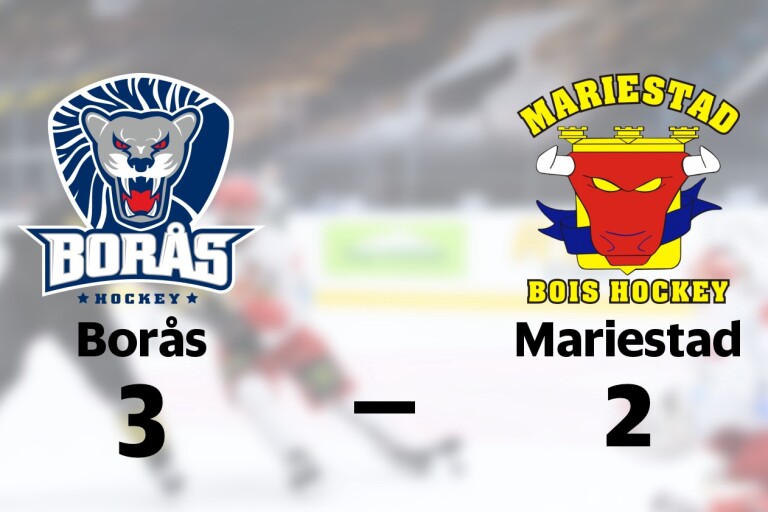 Borås vann hemma mot Mariestad