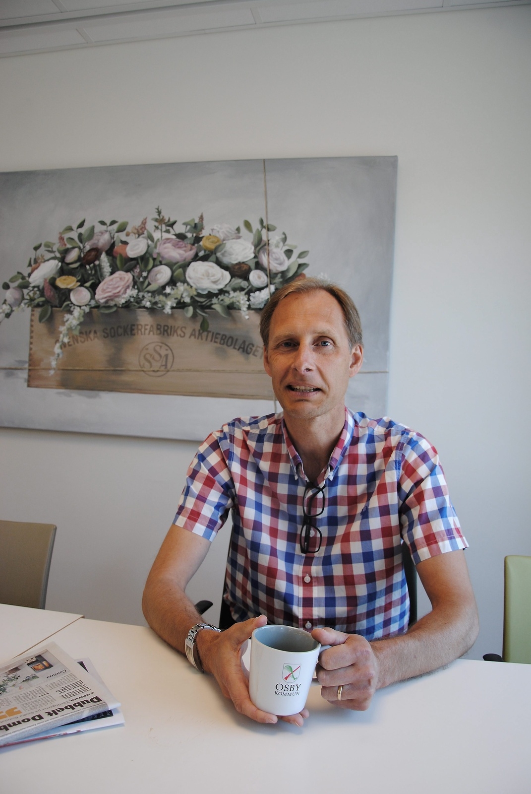 Gunnar Elvingsson, ekonomichef Osby kommun sedan den 2 maj 2018.