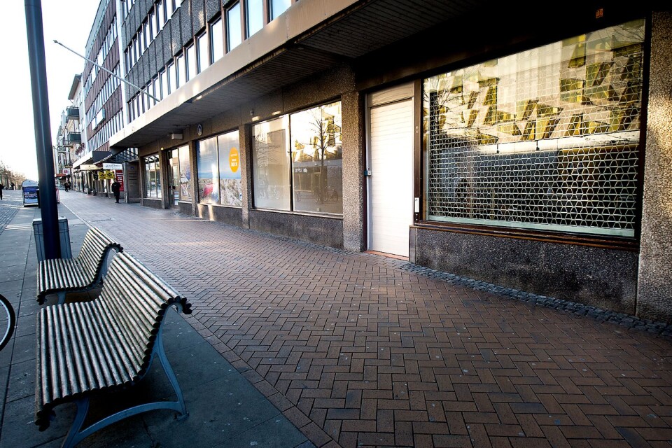 Teliabutiken i Kristianstad har lämnat centrum.