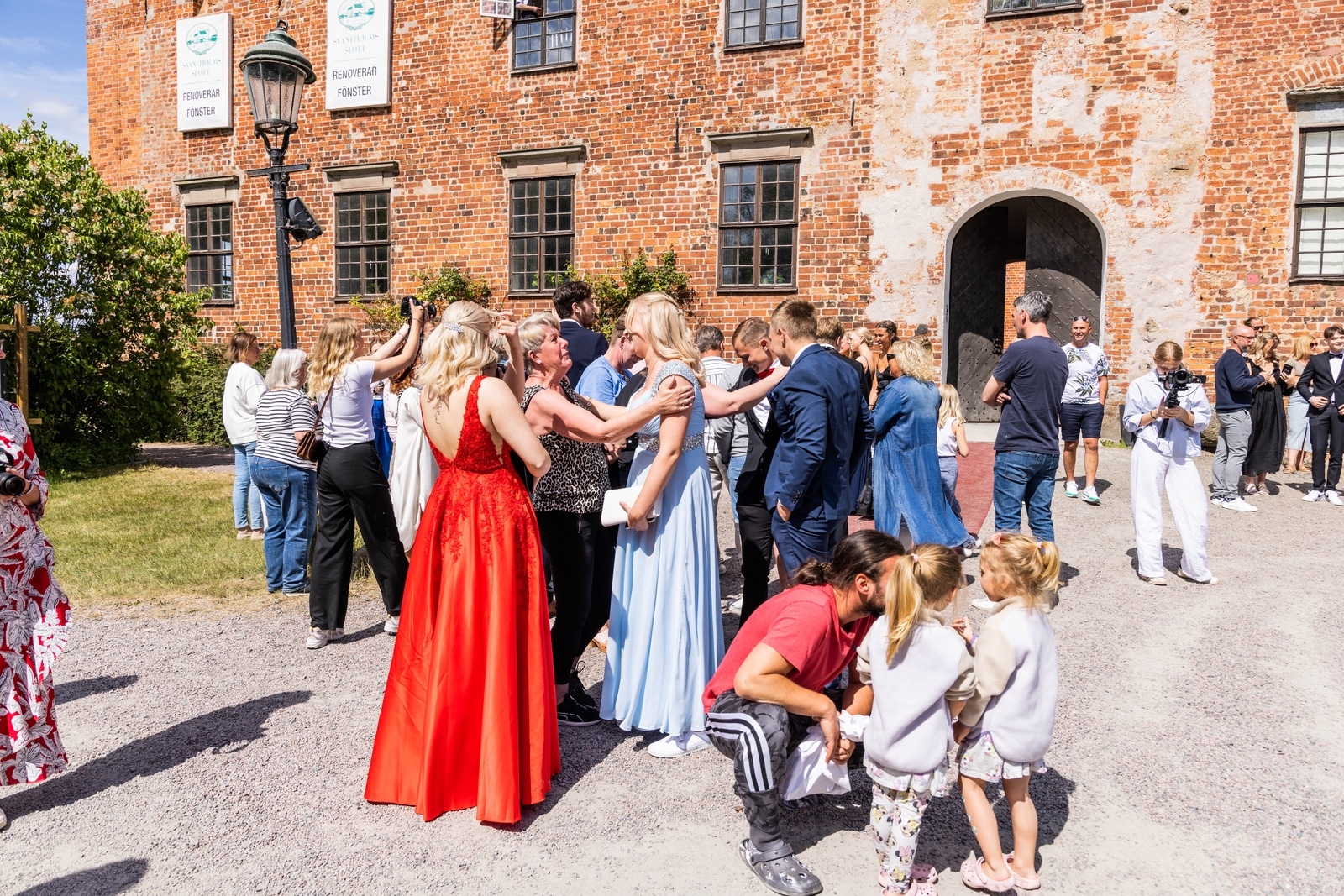 Bal på Svaneholms slott för åk 3 på Ystad gymnasium