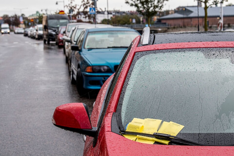 2012 bestämde sig Karlskronas politiker för att införa parkeringsterror.
