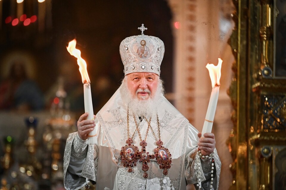 Patriarken Kirill av Moskva – född som Vladimir Gundjajev 1946 – är den rysk-ortodoxa kyrkans högste företrädare sedan 2009. Arkivbild.