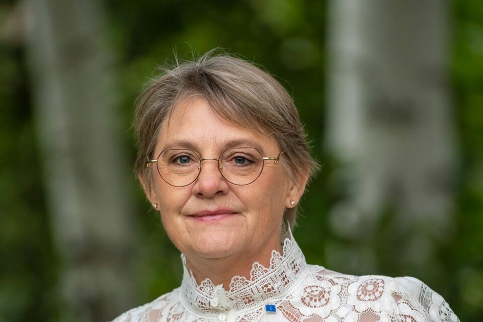 Margreth Johansson, Ordförande för Kristdemokratiska Kvinnoförbundet i Kalmar län.