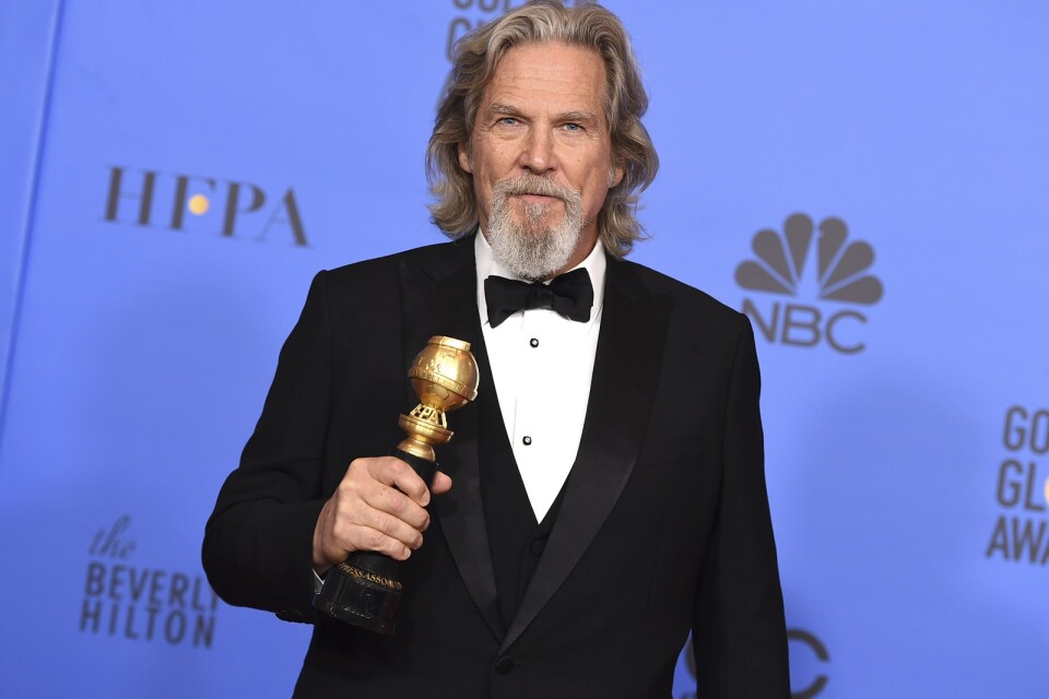 Jeff Bridges tog emot Cecil B. DeMille-priset vid förra årets Golden Globe.
