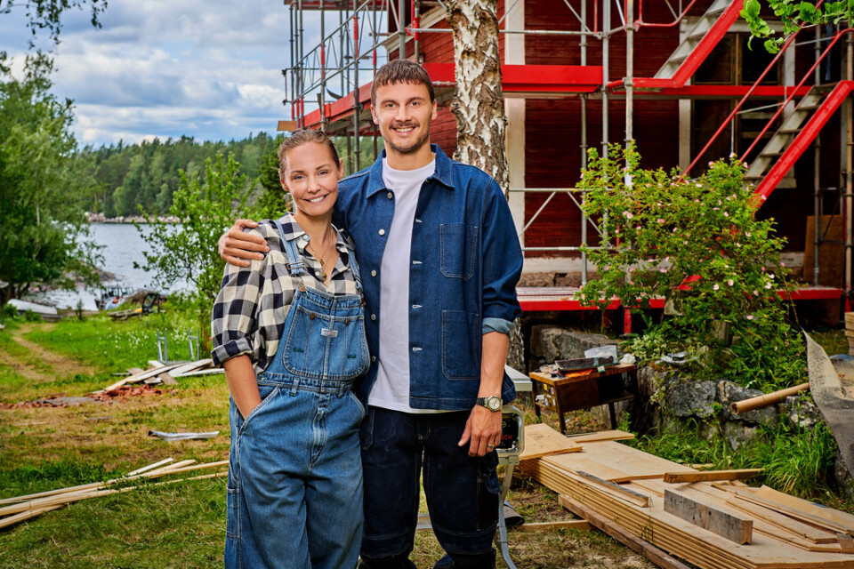 Carina och Erik Berg syns i höst i tv-programmet "Bergs drömkåk".