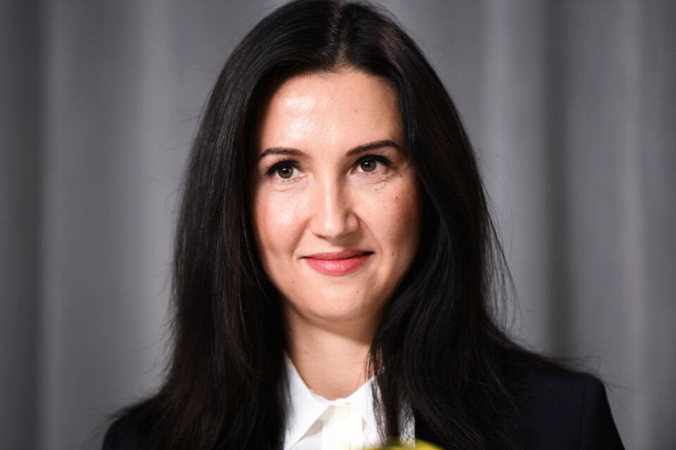 Aida Hadzialic (S), gruppledare för Socialdemokraterna i Region Stockholm. Arkivbild.