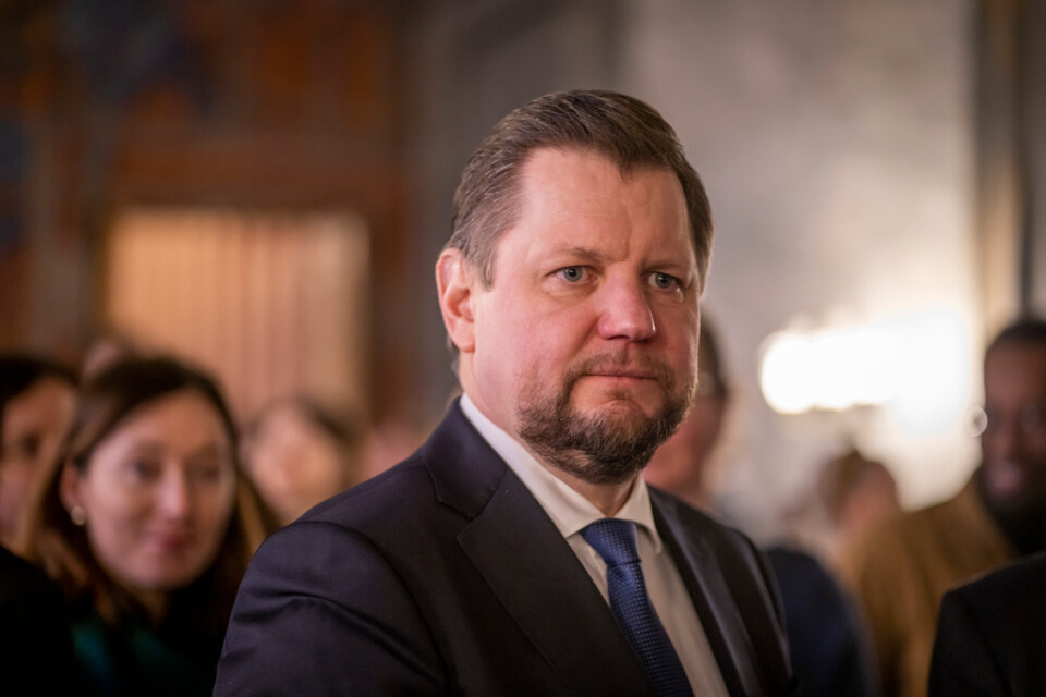 Ukrainas ambassadör till Norge, Vjatsjeslav Jatsiuk.